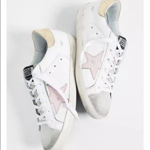 🌺 SOLD 🌺 Golden Goose Super Star ~ White/Pink 38